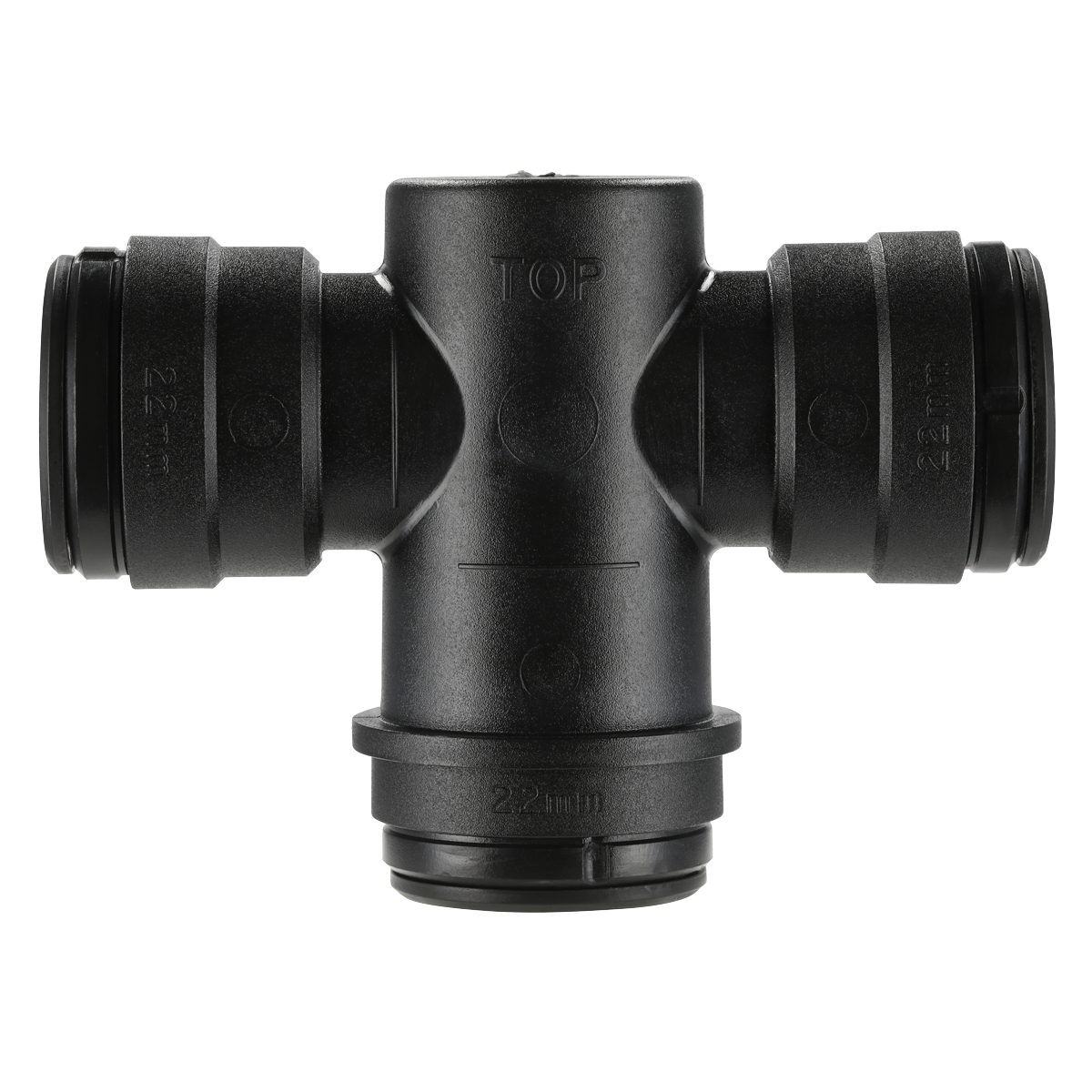 Sealey CAS22WTT Equal Water Trap Tee 22mm (John Guest Speedfit® - PMTT22E)