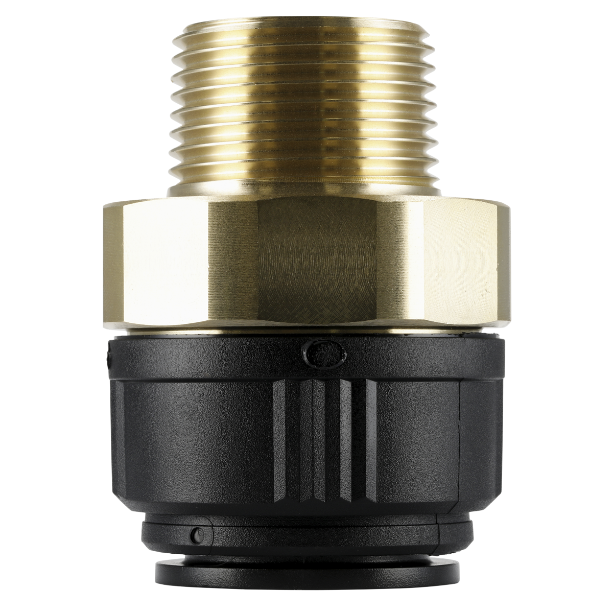 Sealey CAS28BSA Straight Adaptor 28mm x 1"BSPT Brass (John Guest Speedfit® - MM012808N)