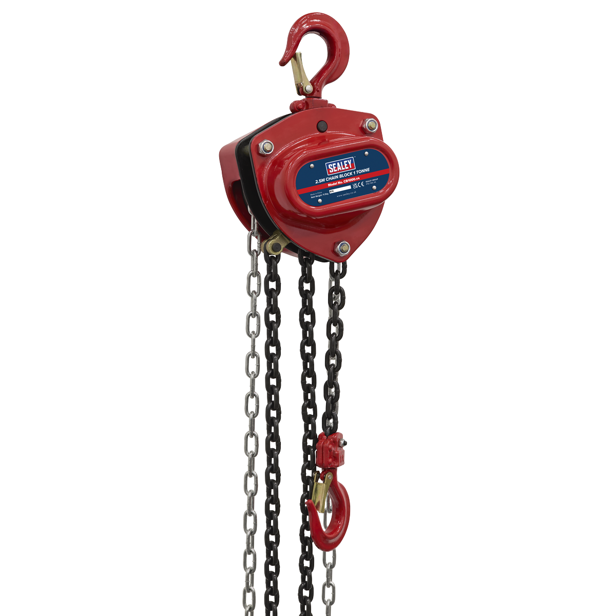 Sealey CB1000 2.5m Chain Block 1 Tonne
