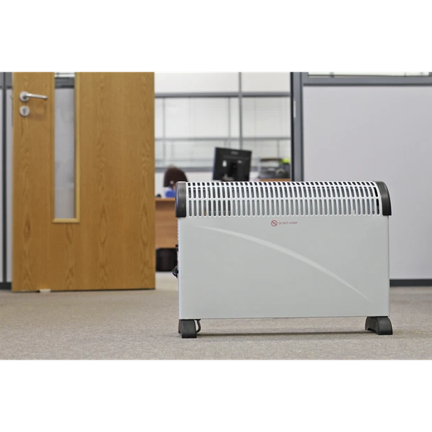 Sealey CD2005 Convector Heater with 3 Heat Settings Thermostat 2000W/230V