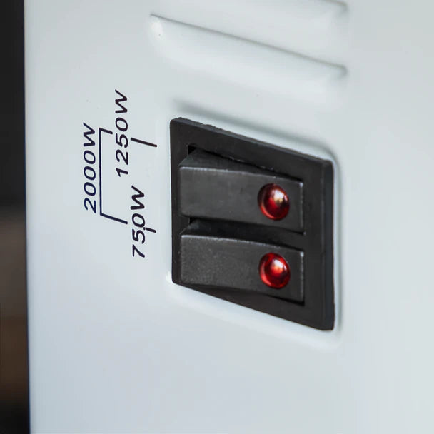 Sealey CD2005 Convector Heater with 3 Heat Settings Thermostat 2000W/230V