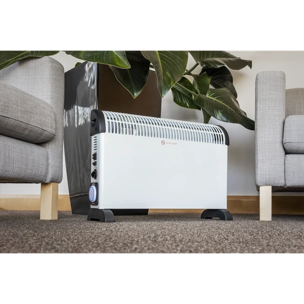 Sealey CD2005TT Convector Heater with Turbo, Timer & Thermostat 2000W/230V