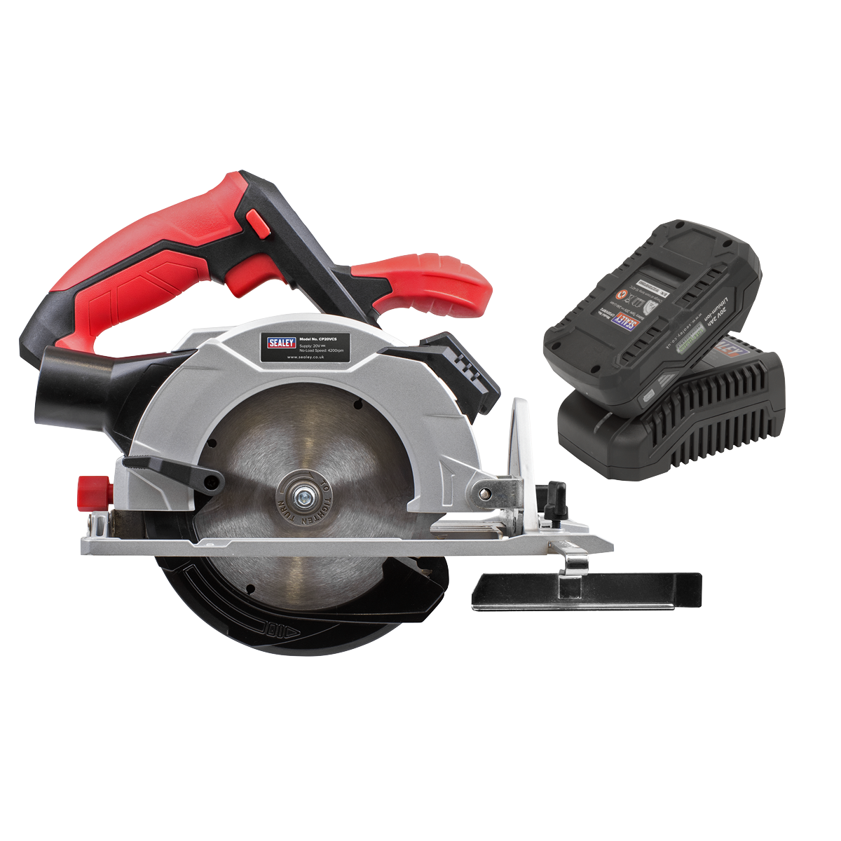 Sealey CP20VCSKIT1 Circular Saw Kit 20V 150mm 2Ah