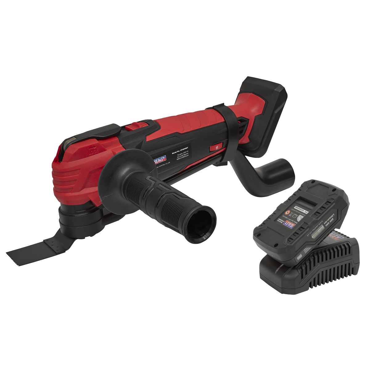 Sealey CP20VMTKIT1 Cordless Oscillating Multi-Tool Kit 20V 2Ah