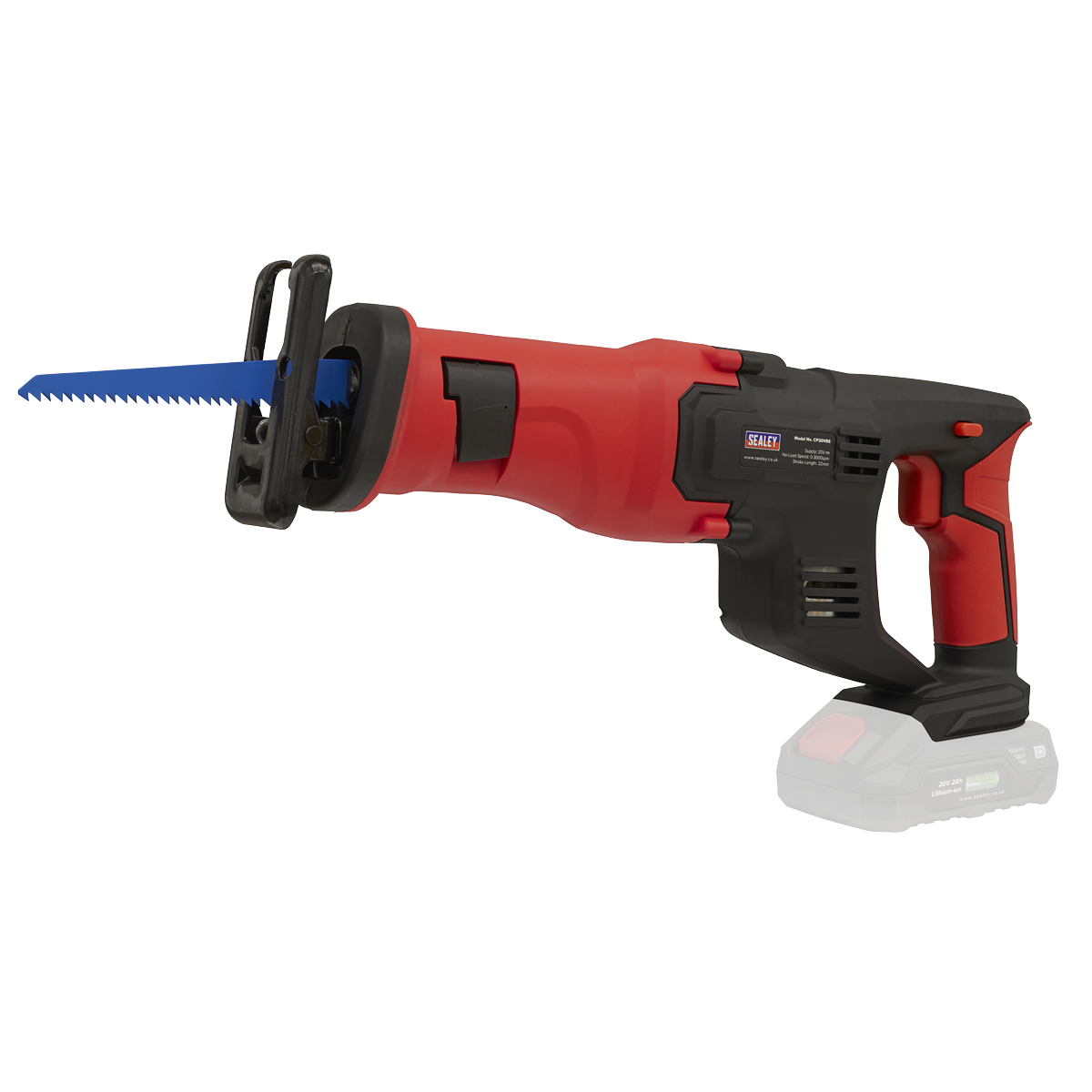 Sealey CP20VRSKIT1 Cordless Reciprocating Saw Kit 20V 2Ah