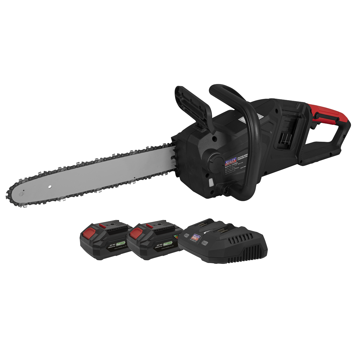 Sealey CP40VCSKIT SV20 Series Chainsaw Kit 40V 4Ah 35cm