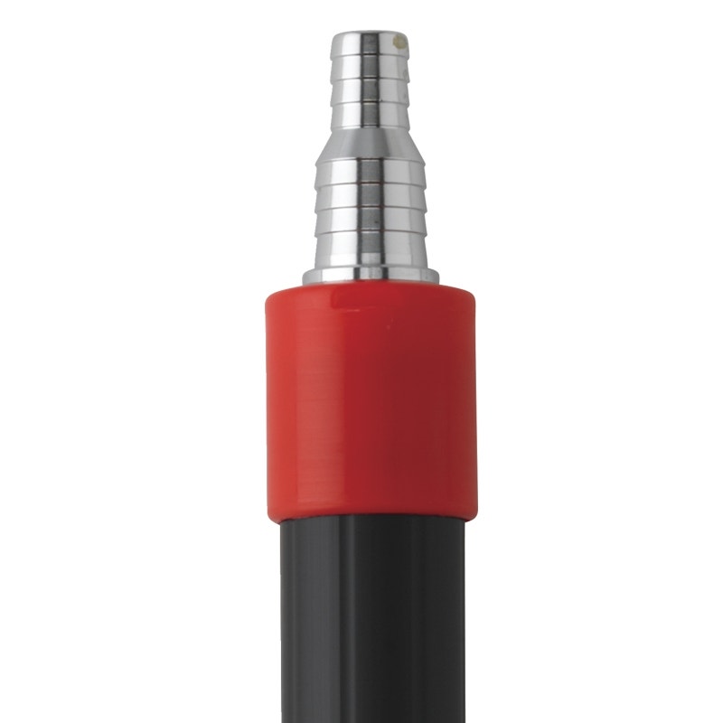 Vikan Aluminium handle, waterfed, 1080 - 1600 mm, Ø32 mm, Black
