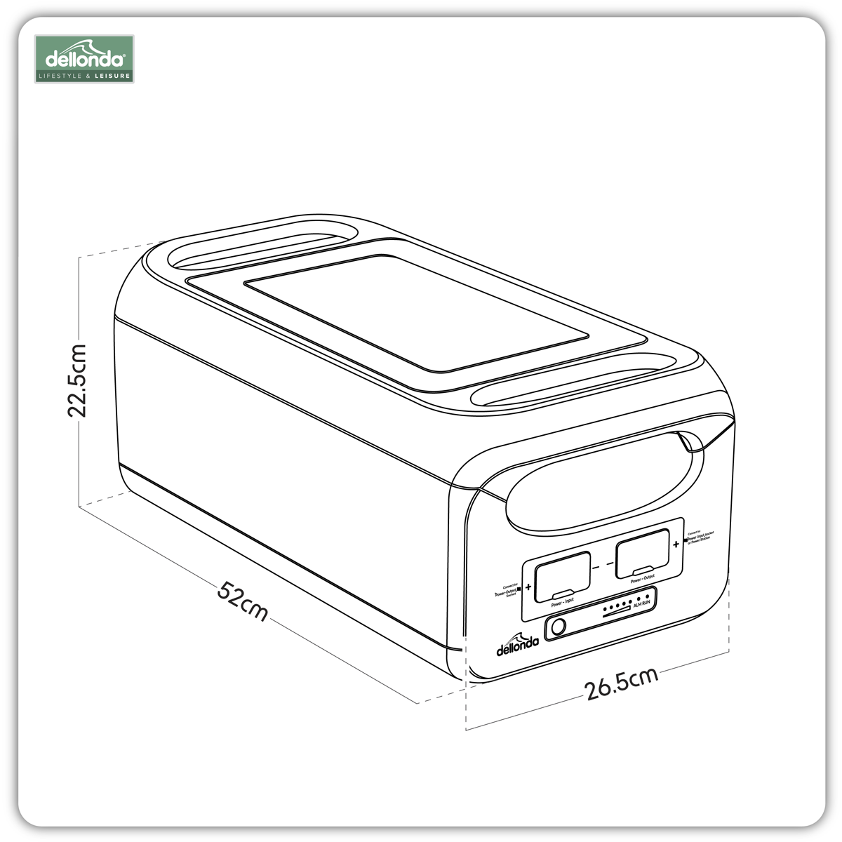 Sealey DL164 Dellonda Power Station Expansion Battery