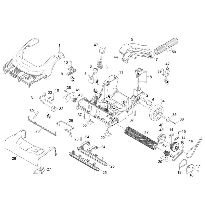 Karcher 4033202 Bumper Replacement