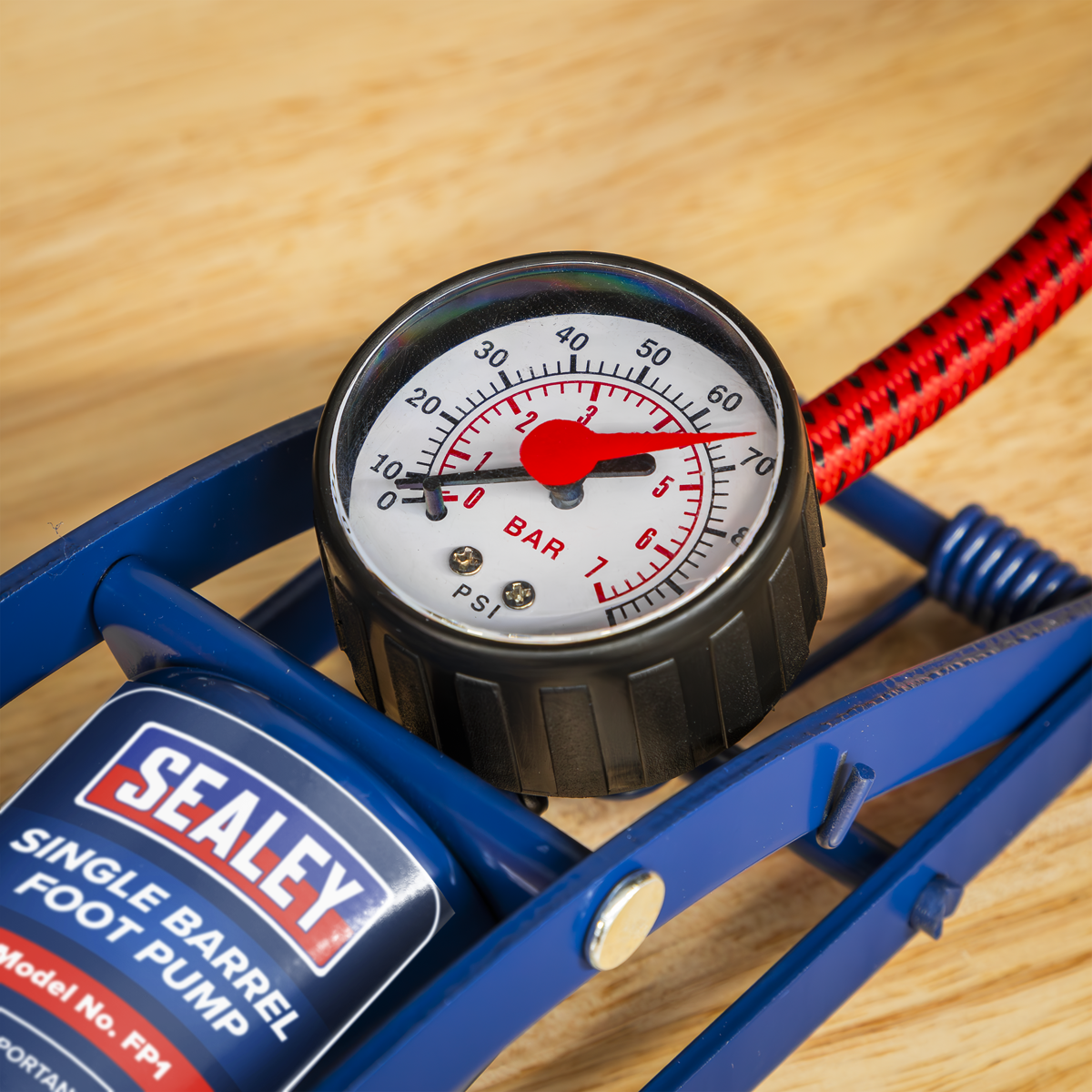 Sealey FP1 Foot Pump Single Barrel