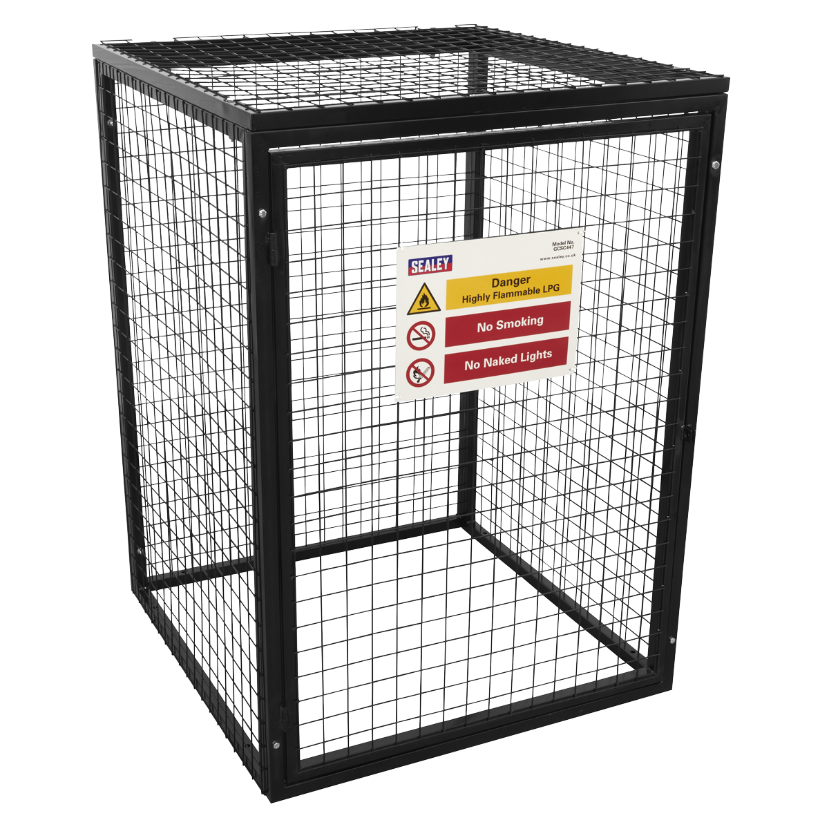 Sealey GCSC447 Gas Cylinder Safety Cage - 4 x 47kg