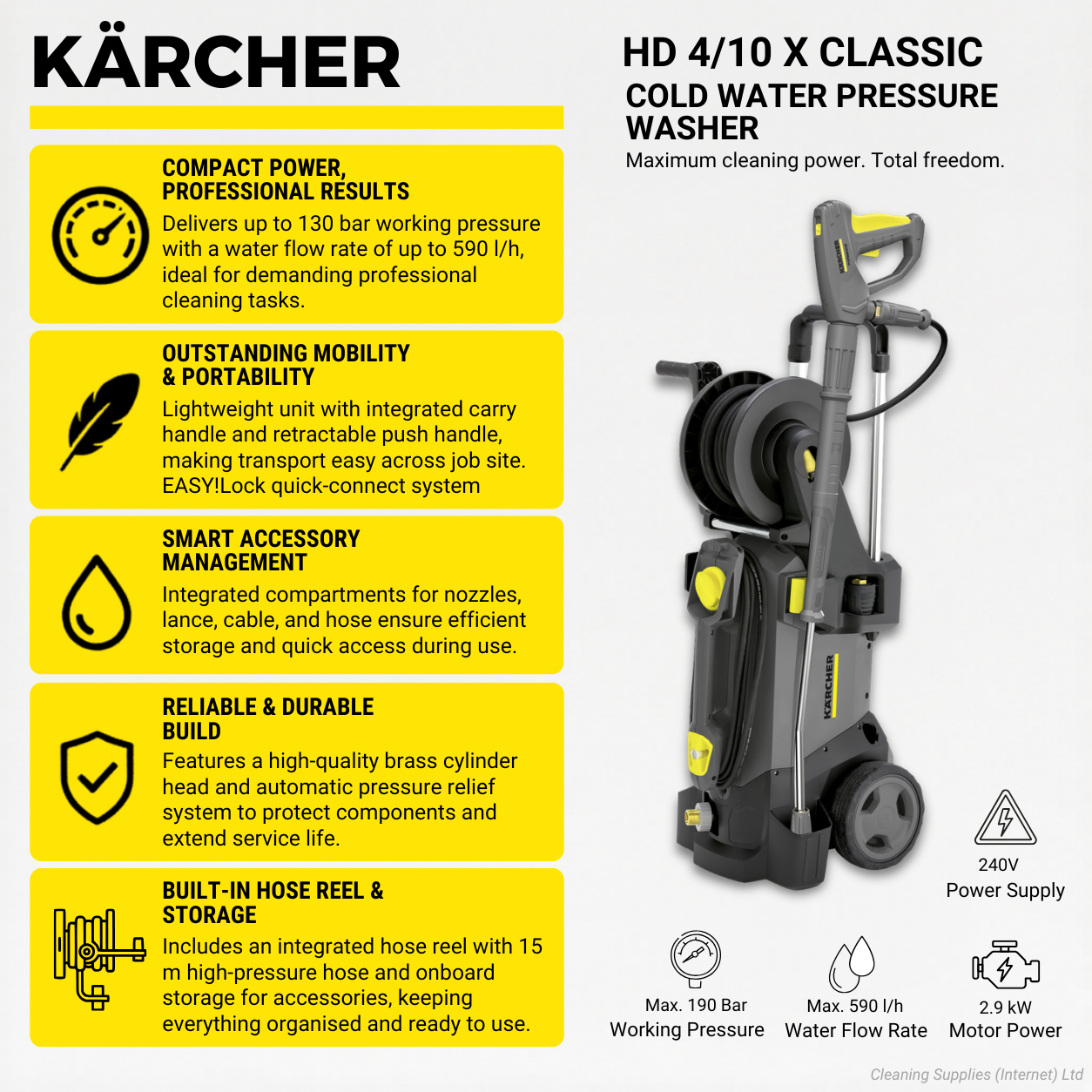 Karcher HD 6/13 CX Plus Pressure Washer