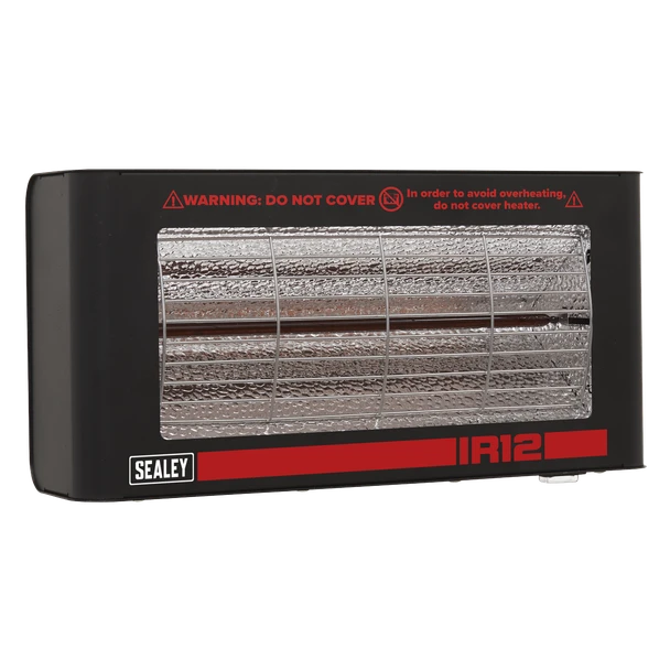 Sealey IR12 Wall Mounting Infrared Quartz Heater 1.2W/230V