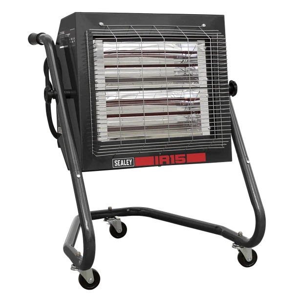 Sealey IR15 Infrared Halogen Heater 1.4/2.8kW 230V