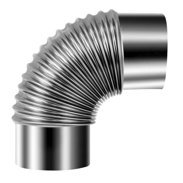 Sealey IREX3 Stainless Steel Exhaust/Flue 90° Bend for IR13/IR16 100mm