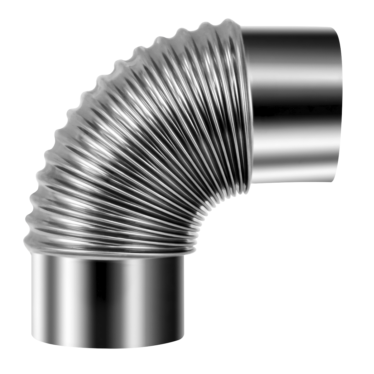 Sealey IREX3 Stainless Steel Exhaust/Flue 90° Bend for IR13/IR16 100mm