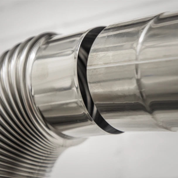 Sealey IREX3 Stainless Steel Exhaust/Flue 90° Bend for IR13/IR16 100mm