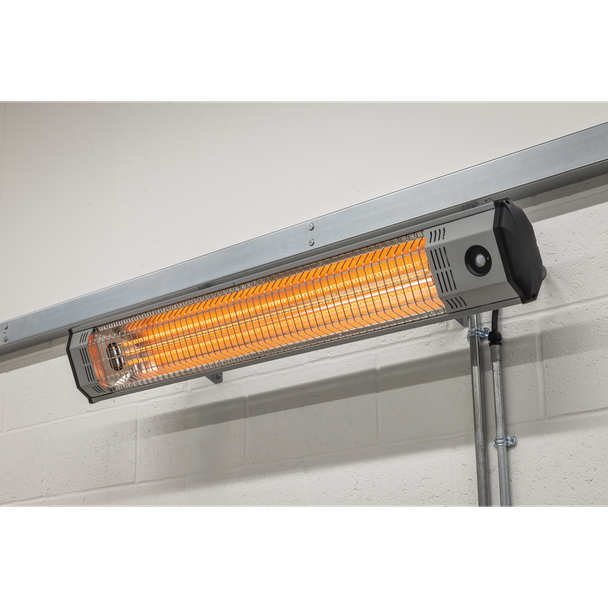 Sealey IWMH6000R High Efficiency Wall Mounting Infrared Short Wave Heater 6000W/230V