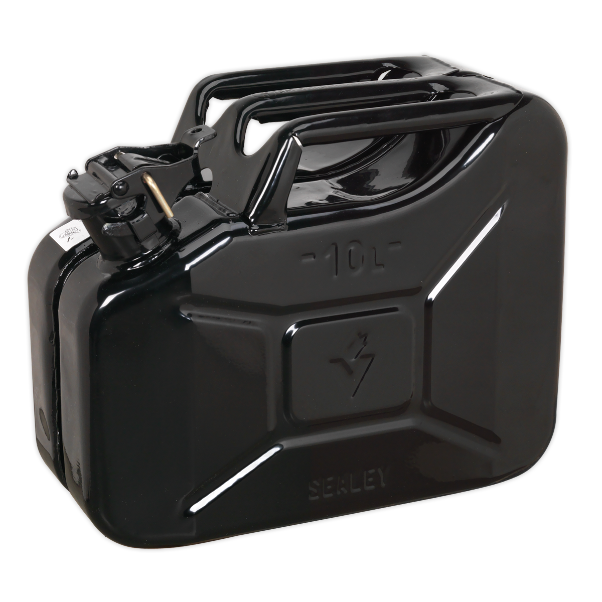 Sealey JC10B Jerry Can 10L - Black