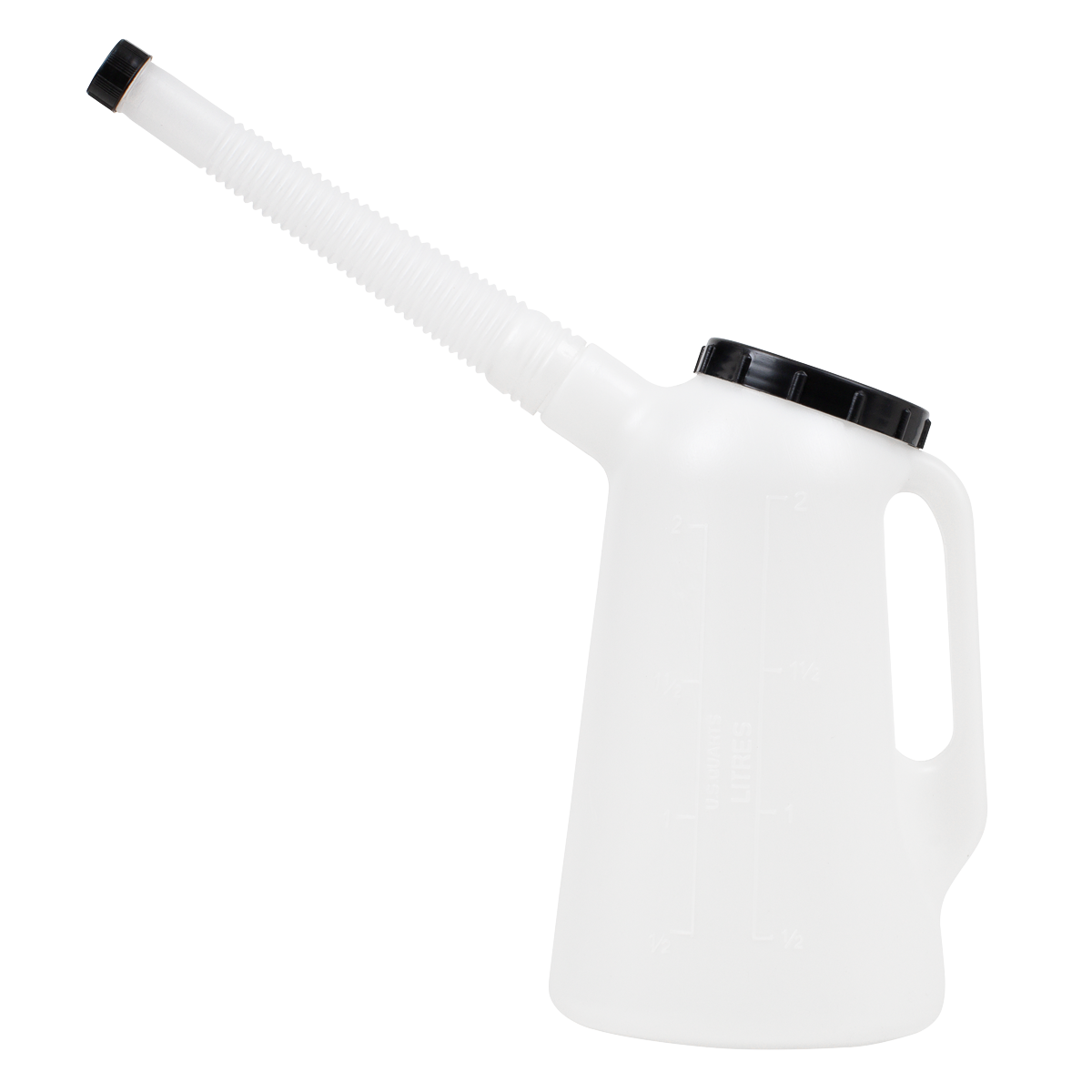 Sealey JDL2 Oil Container with Lid & Flexible Spout 2L