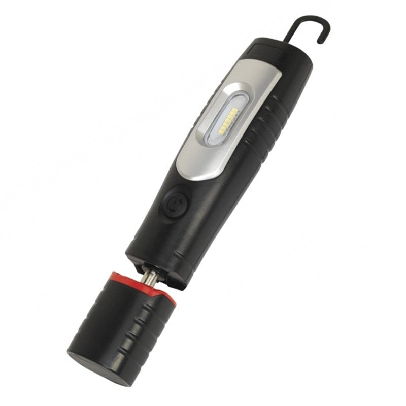 Sealey LED3602 Rechargeable 360° Inspection Light 4W & 3W SMD LED - Black