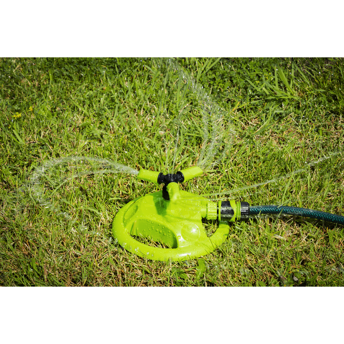Sealey JS2023 Adjustable Rotating Garden Sprinkler 3-Arm