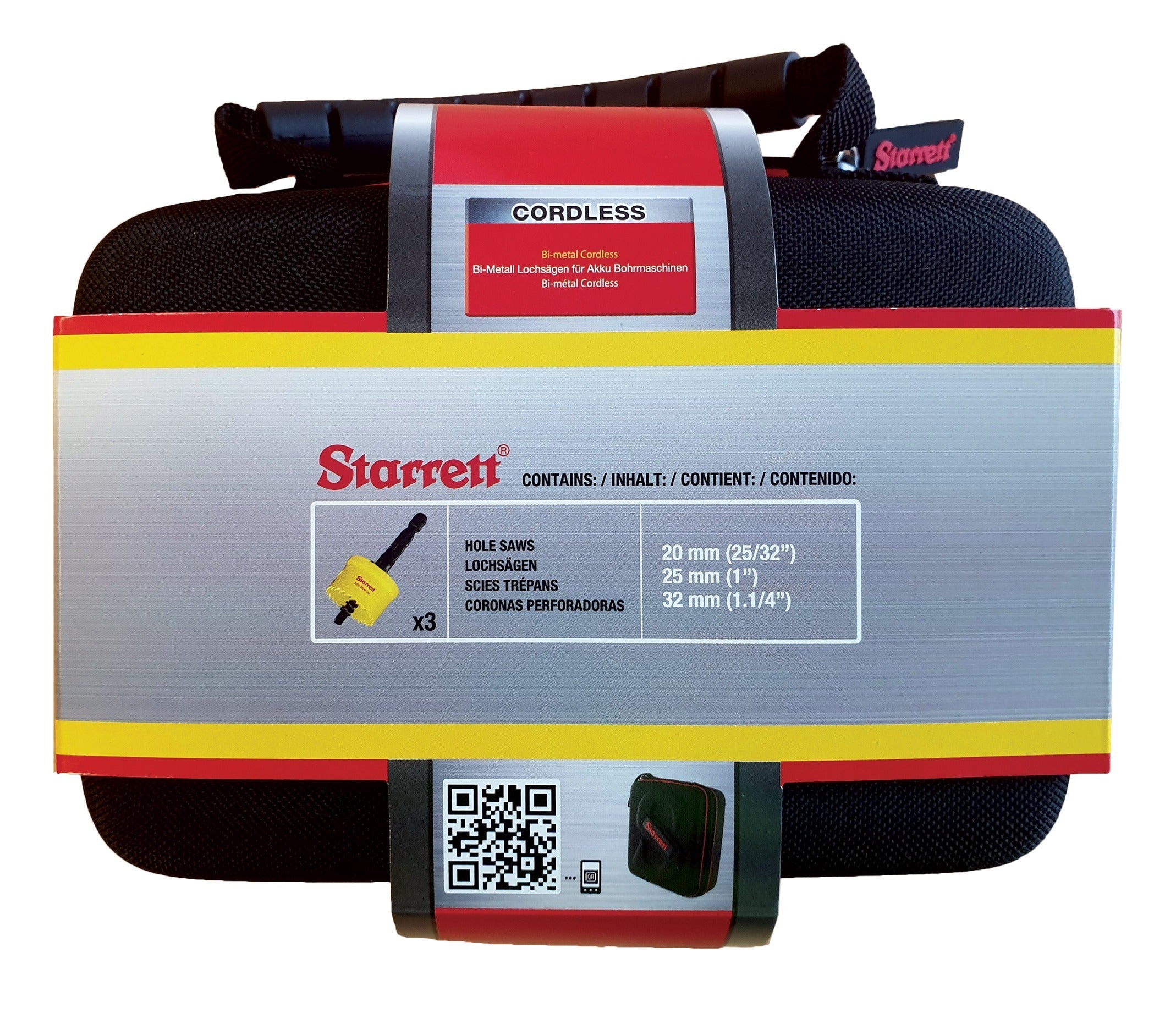Starrett Electricians 3pc CSC Holesaw Kit – KCS03001
