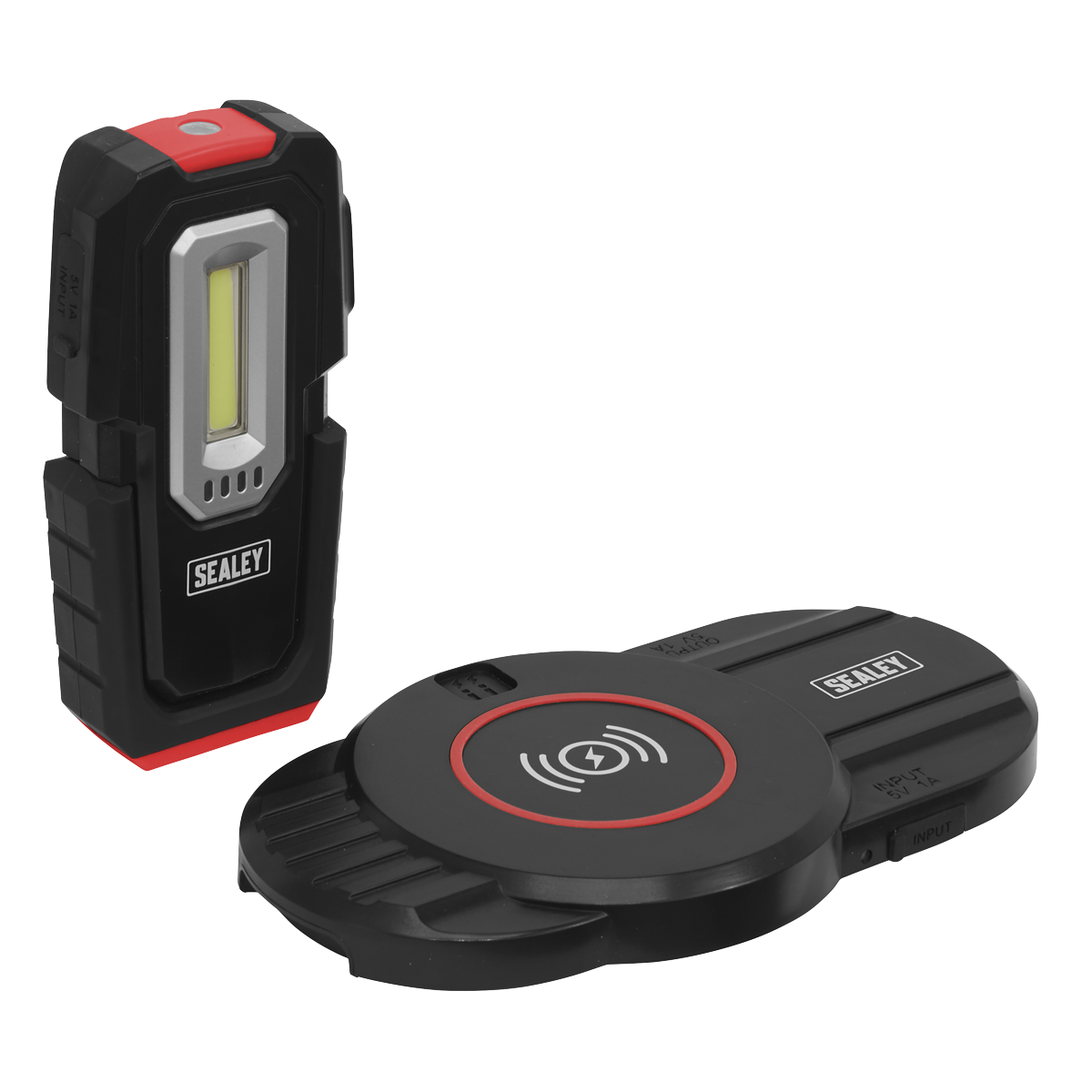 Sealey LEDWCBCOMBO1 Inspection Light 3W & 1W COB LED & Single Wireless Charging Base