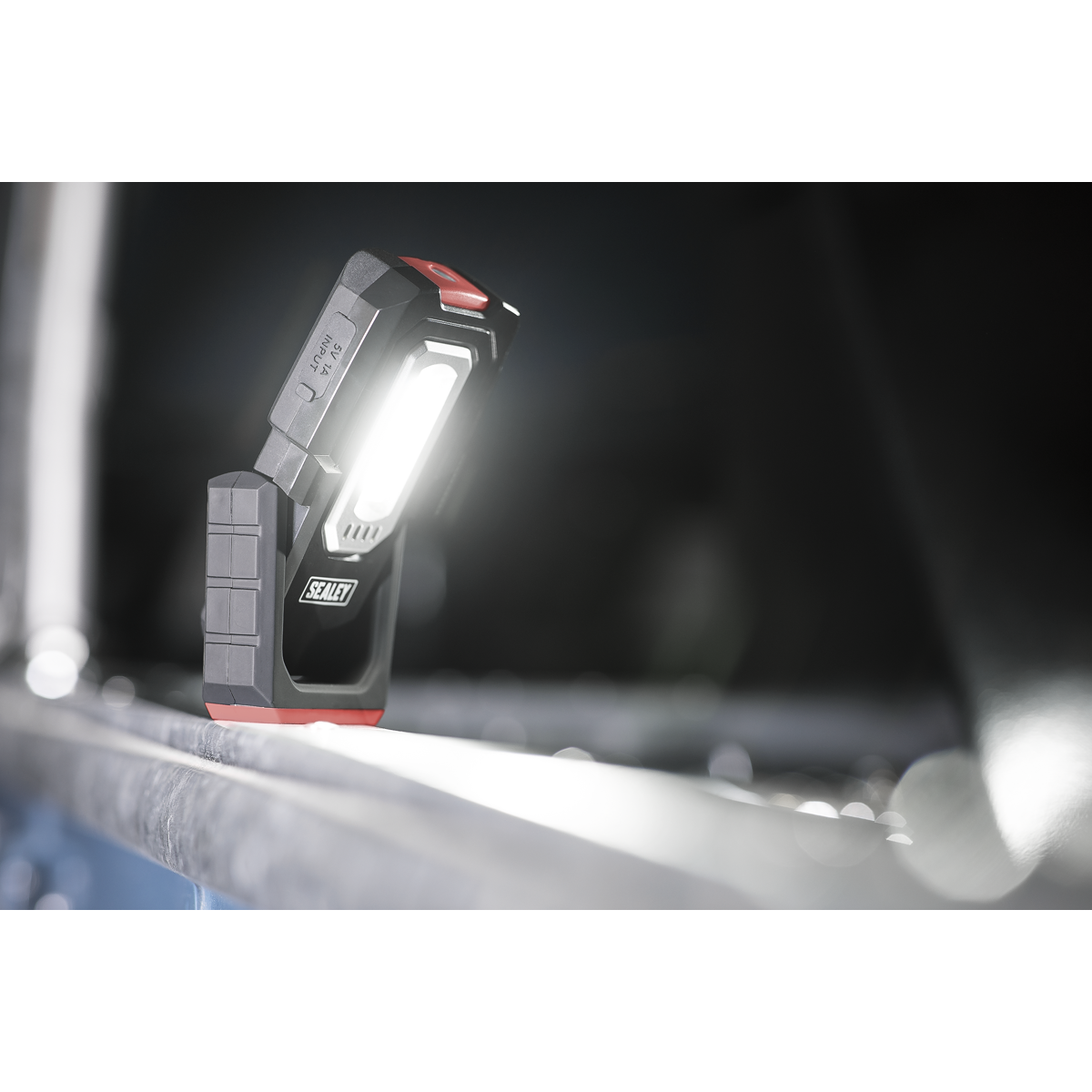 Sealey LEDWCBCOMBO3 Inspection Light (x2) 3W & 1W COB LED & Double Wireless Charging Base