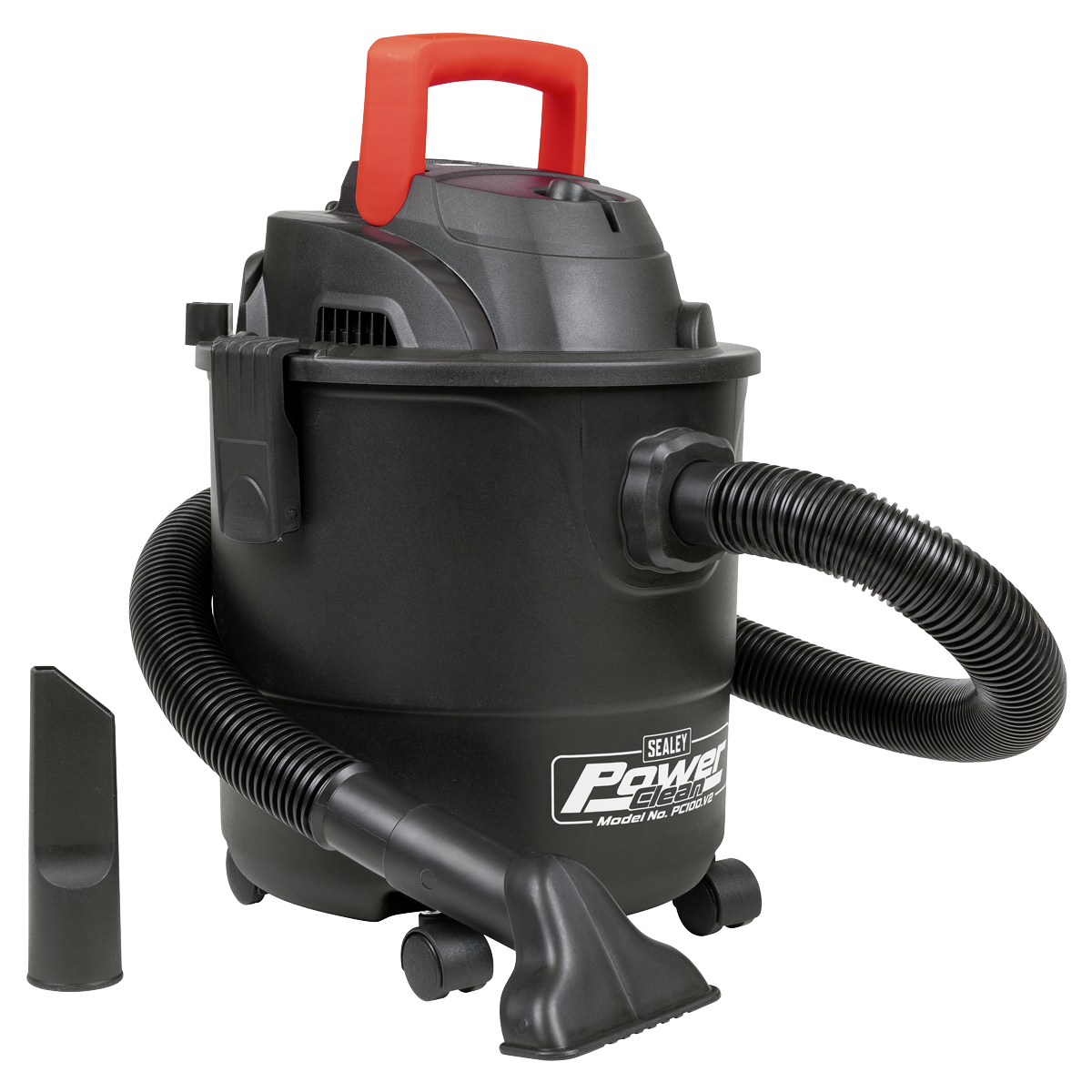 Sealey PC100 10L Vacuum Cleaner Wet & Dry 1200W/230V