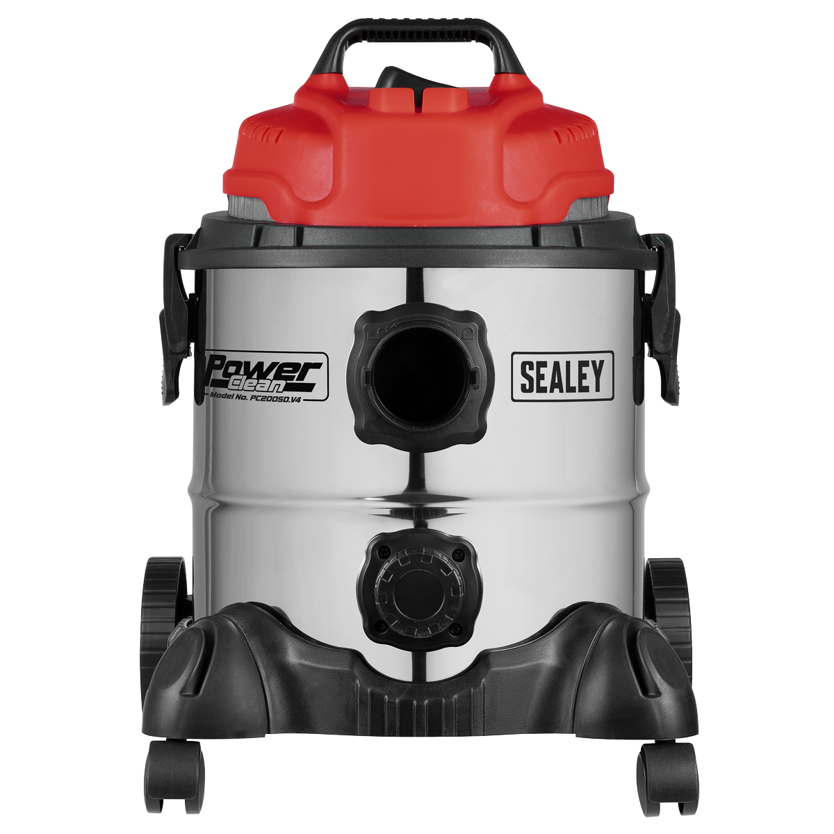 Sealey PC200SD 20L Vacuum Cleaner Wet & Dry Stainless Drum 1250W/230V