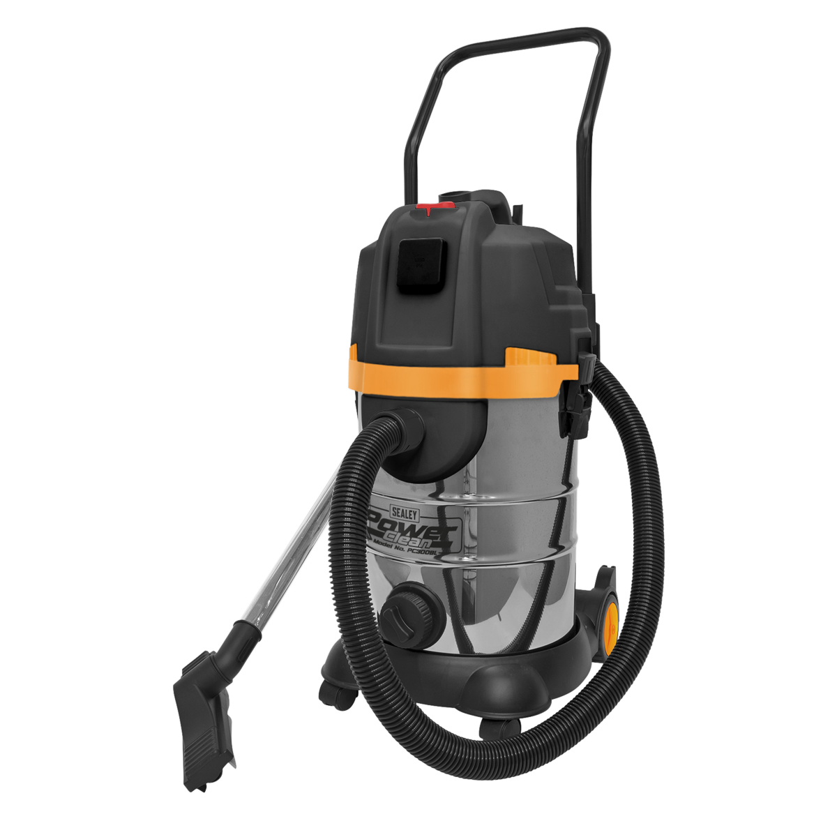 Sealey PC300BL 30L Industrial Cyclone Vacuum Cleaner Wet & Dry 1200W/230V