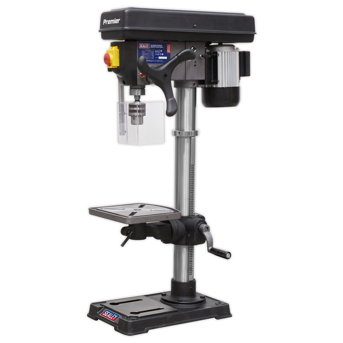 Sealey PDM125B 16-Speed Pillar Drill Bench 1050mm Height 230V