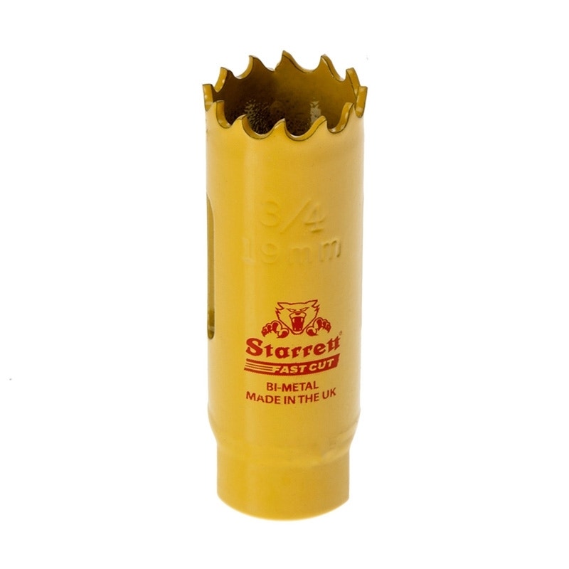 Starrett FCH0034 HSS Fast Cut Hole Saw 3/4" (19mm)