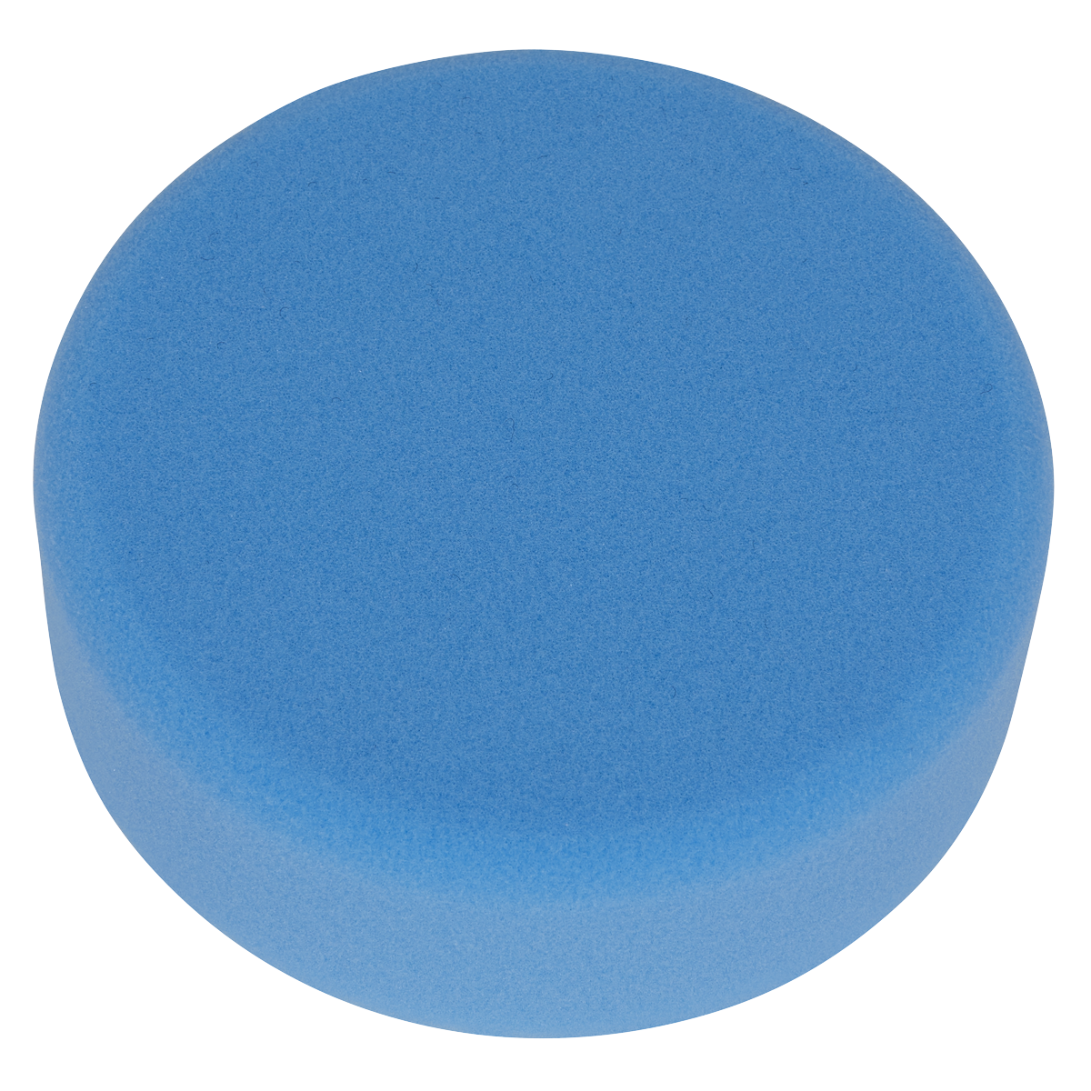 Sealey PTC/CH/5/8-B 150 x 50mm Buffing & Polishing Foam Head 5/8"UNC - Blue/Medium