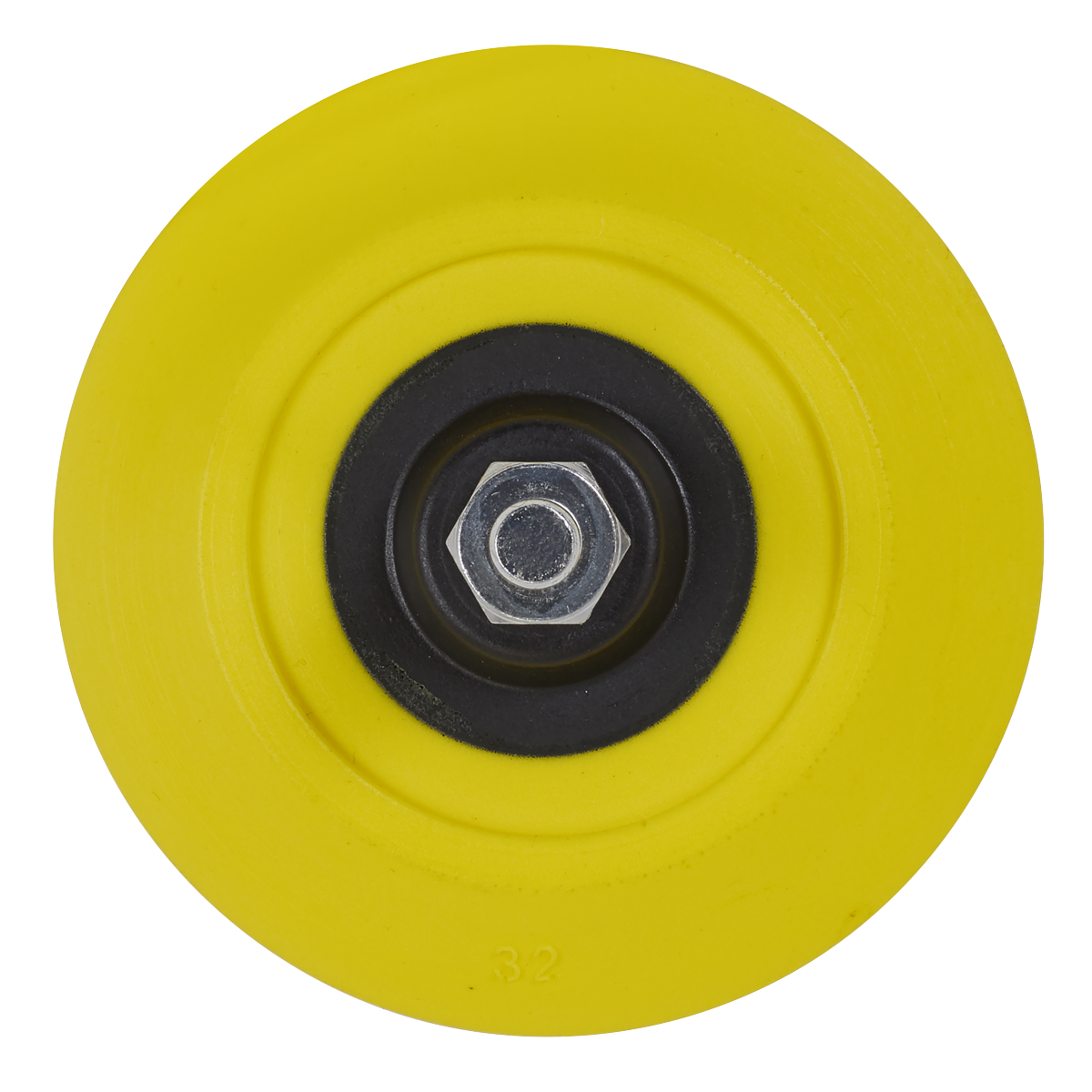 Sealey PTC75HLM 75mm Hook-and-Loop Backing Pad on 6mm Shaft