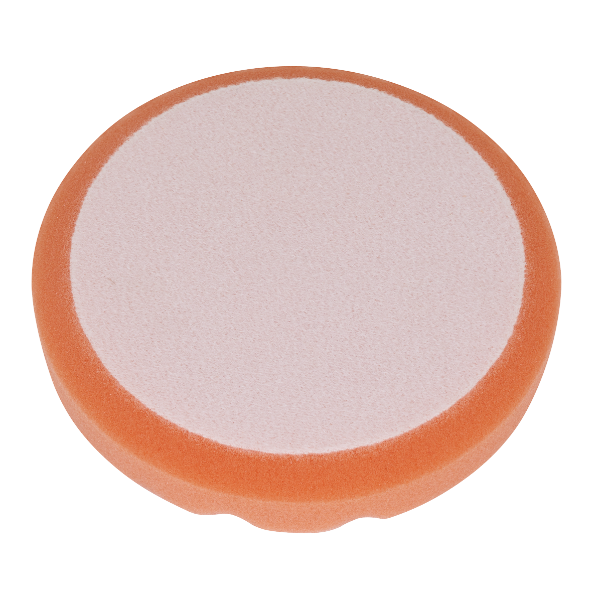 Sealey PTCCHW150O Hook-and-Loop Buffing & Polishing Foam Head 150 x 25mm - Orange/Firm