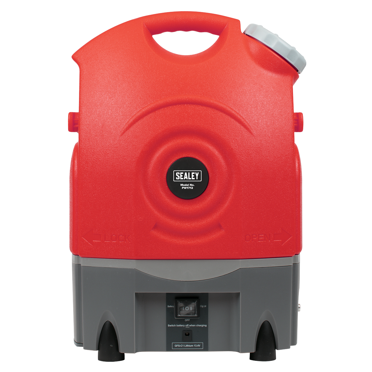 Sealey PW1712 Rechargeable Pressure Washer 12V