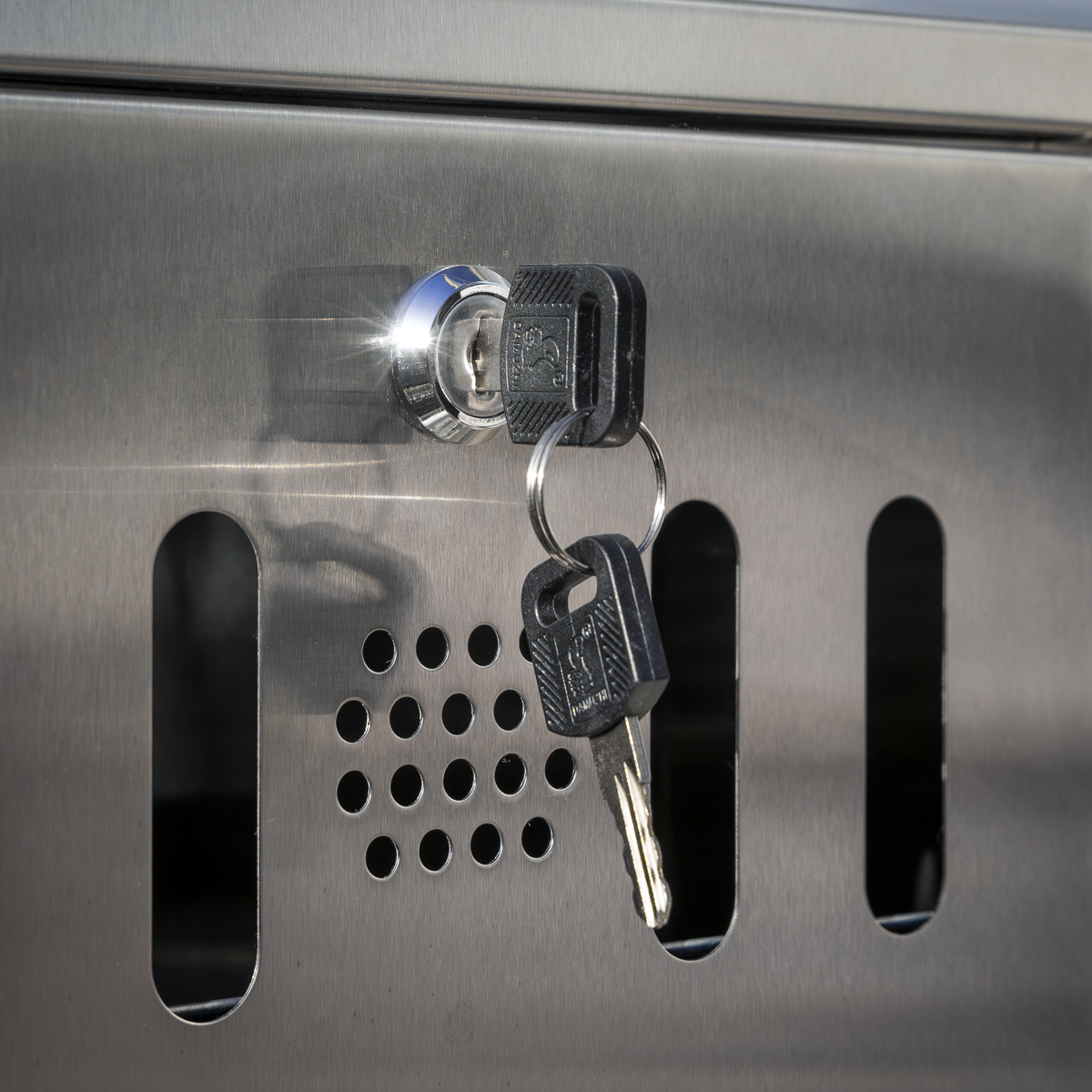 Sealey RCB02 Cigarette Bin Stainless Steel