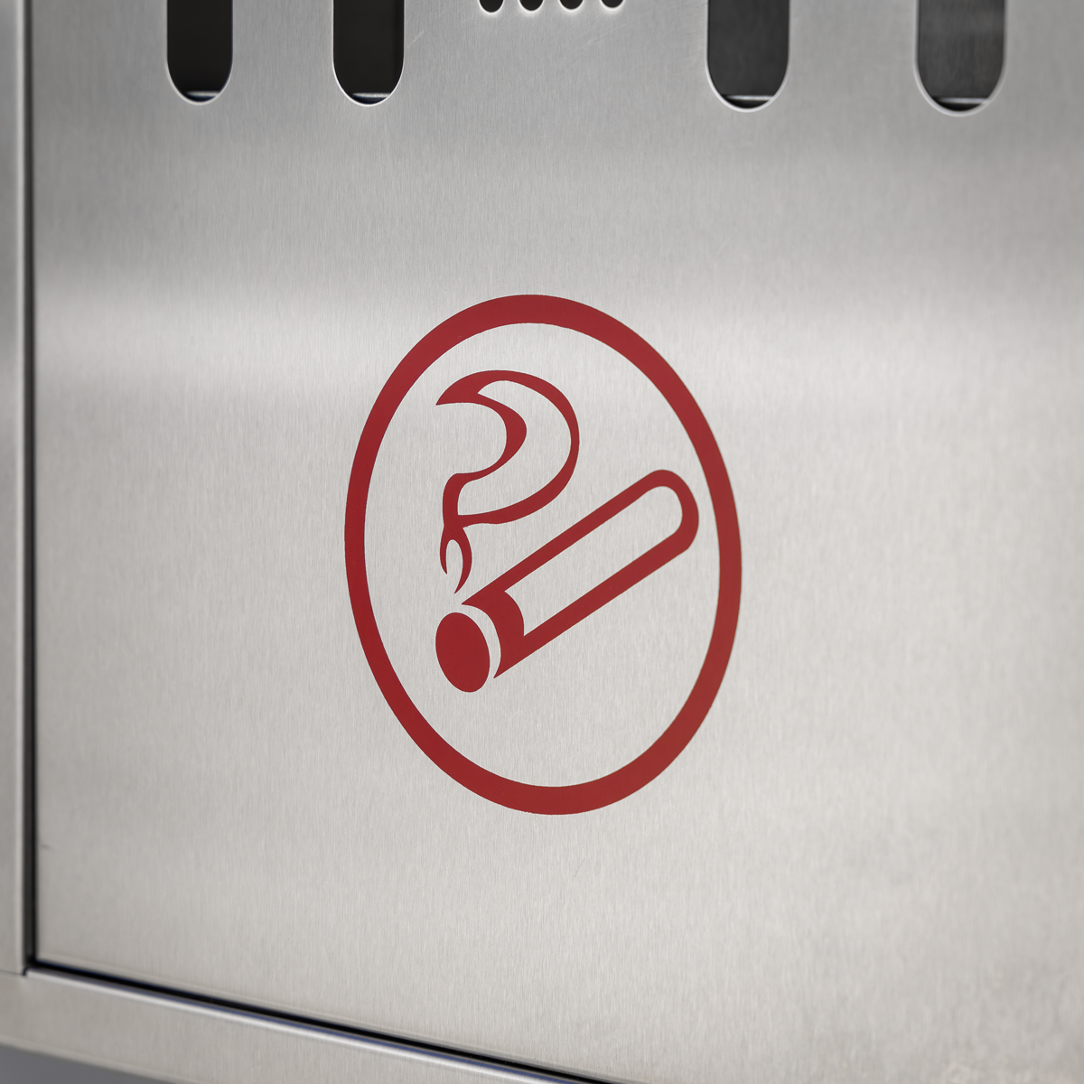 Sealey RCB02 Cigarette Bin Stainless Steel