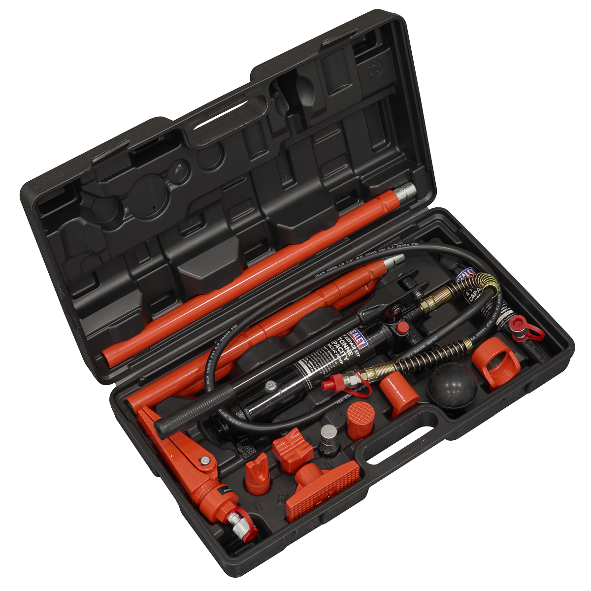 Sealey RE97/4 Hydraulic Body Repair Kit 4tonne Snap Type