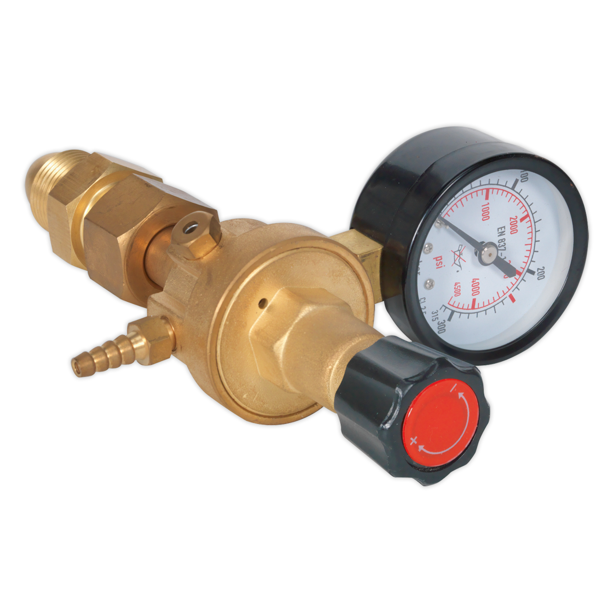 Sealey REG/KIT/MO MIG Gas Regulator Kit 1 Gauge Regulator Industrial