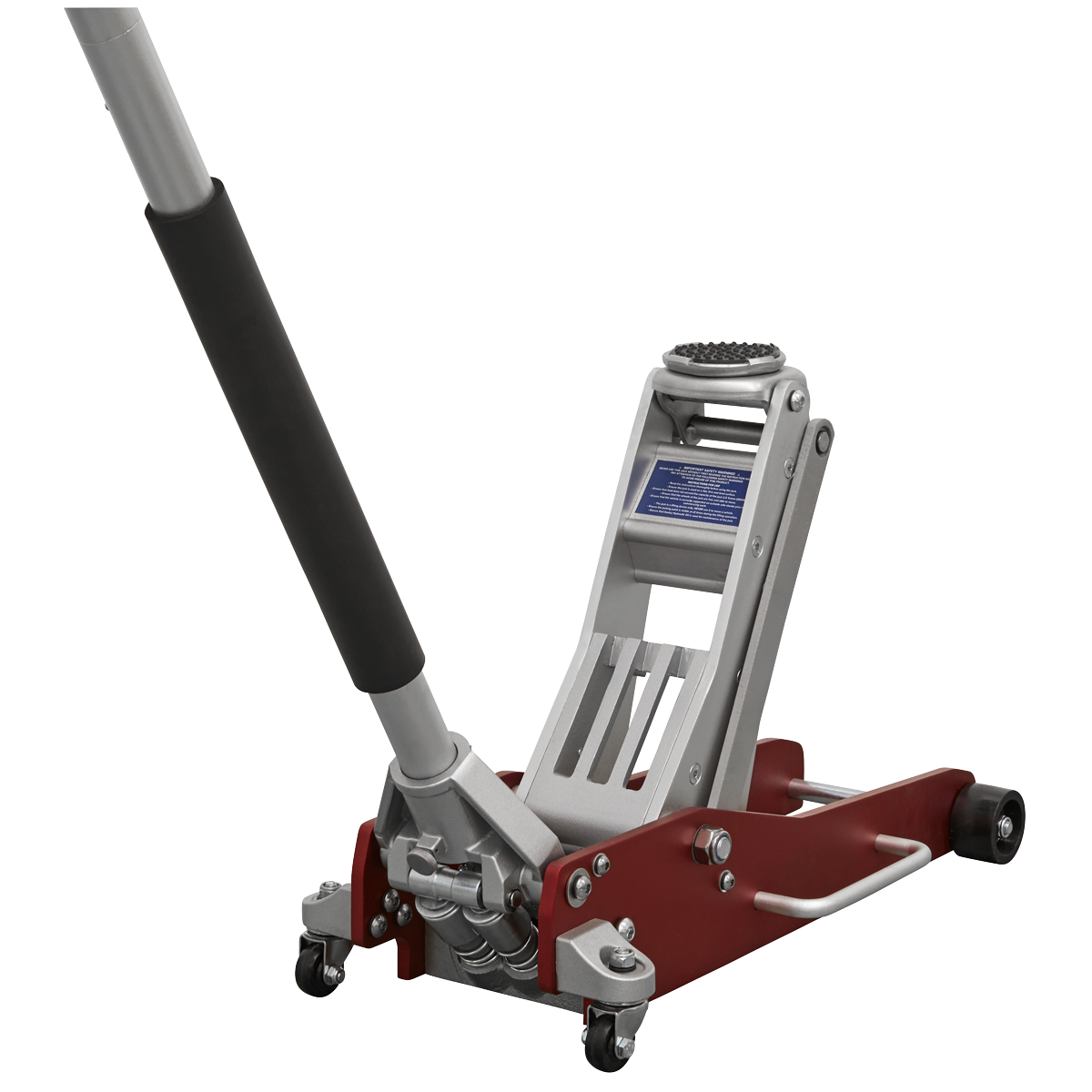 Sealey RJA2500 Premier Low Profile Aluminium Trolley Jack with Rocket Lift 2.5 Tonne