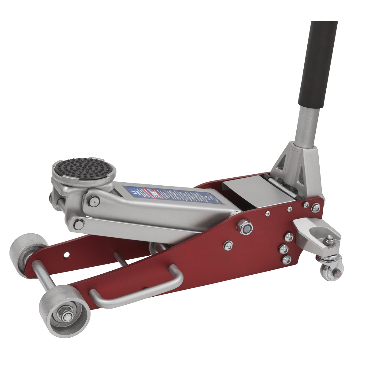 Sealey RJAS1500 Aluminium/Steel Trolley Jack with Rocket Lift 1.5 Tonne