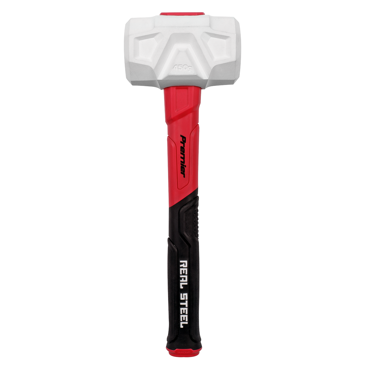 Sealey RMG16 Premier Rubber Mallet with Fibreglass Shaft & Graphite Core 16oz