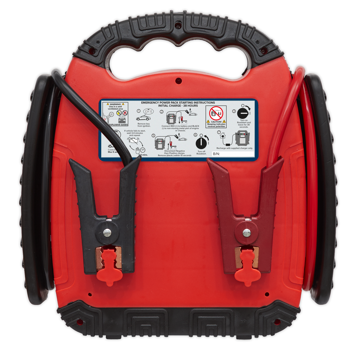 Sealey RS131 RoadStart® Emergency Power Pack 12V 900 Peak Amps