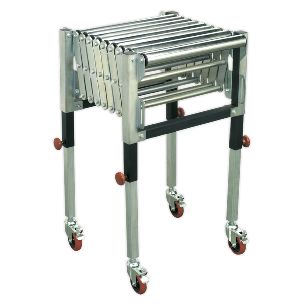 Sealey RS911F Adjustable Roller Stand 450-1300mm 130kg Capacity
