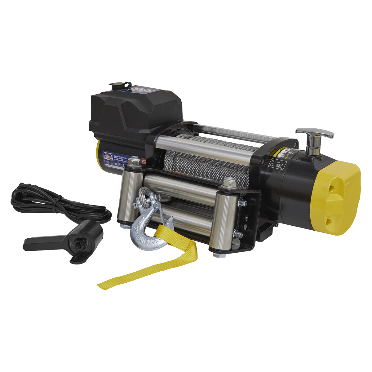 Sealey RW5675 Recovery Winch 5675kg (12500lb) Line Pull 12V Industrial