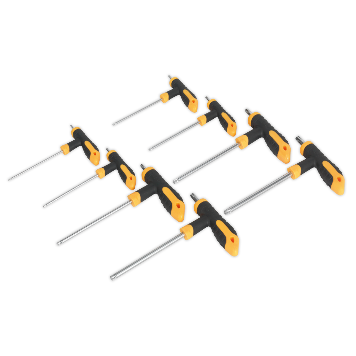 Sealey S01070 T-Handle TRX-Star* Key Set 8pc