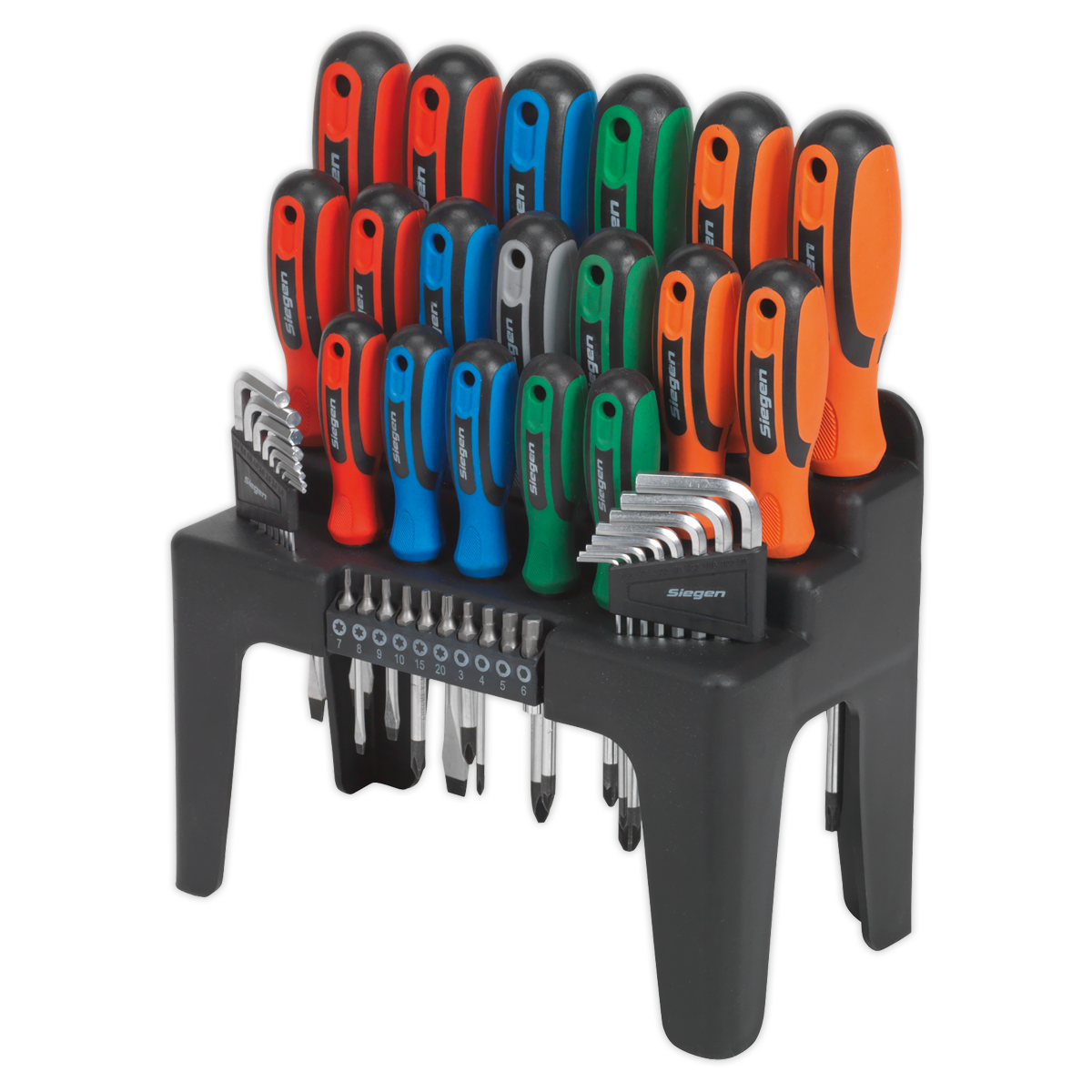 Sealey S01090 Screwdriver, Hex Key & Bit Set 44pc